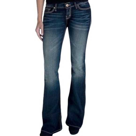 BKE Denim - BKE Madison Low-Rise Flare Jeans